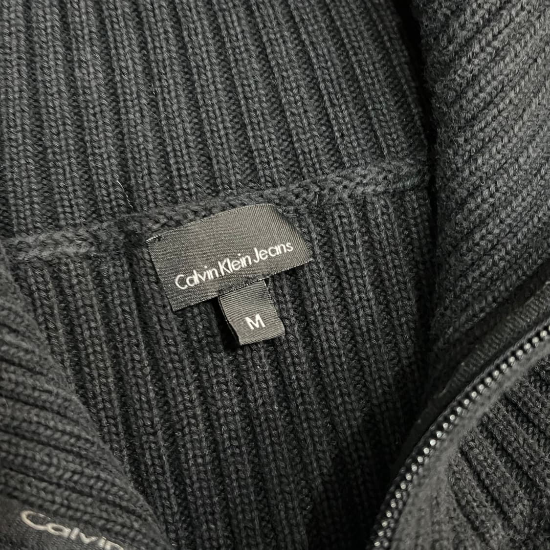  캘빈클라인 진스 투웨이 니트 집업 y14675 상품이미지6