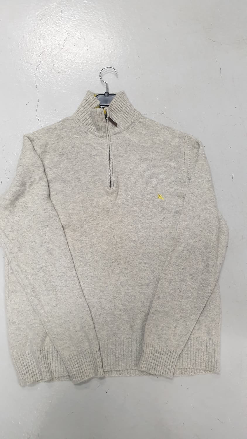 버버리 메리노울 하프집업 xl 정품 상품이미지1