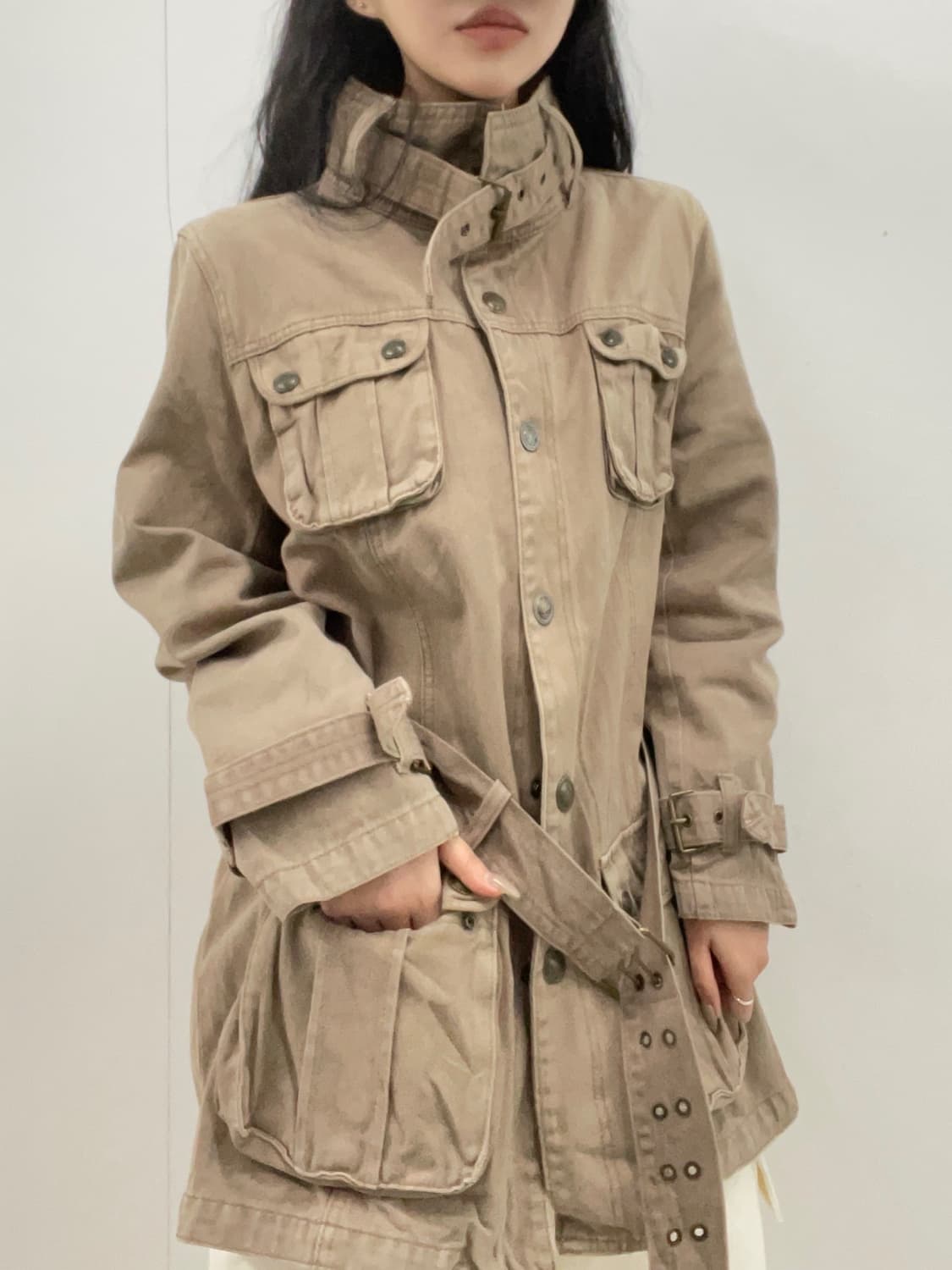 y2k buckle details Jacket 상품이미지1