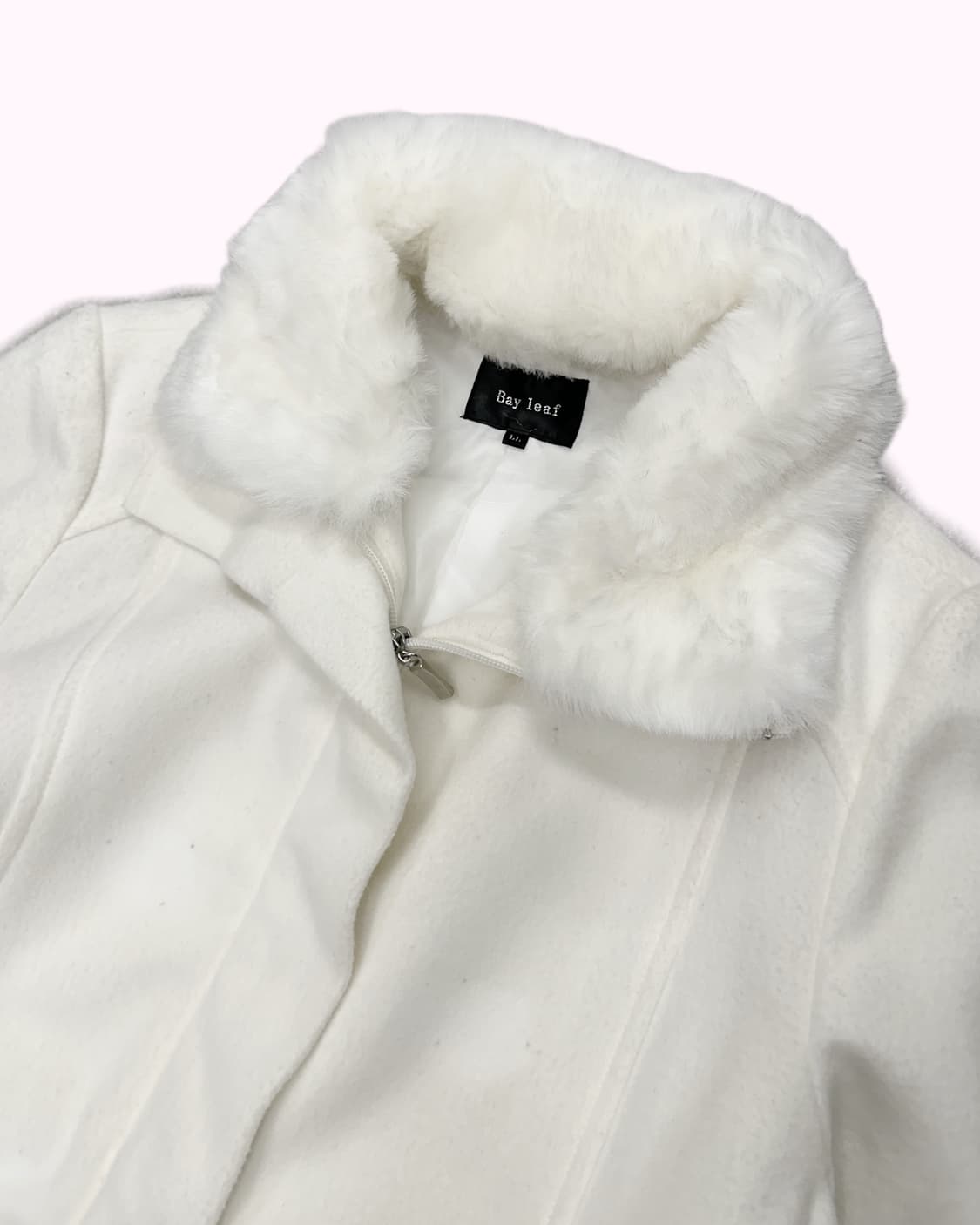 white belted fur collar coat 상품이미지3