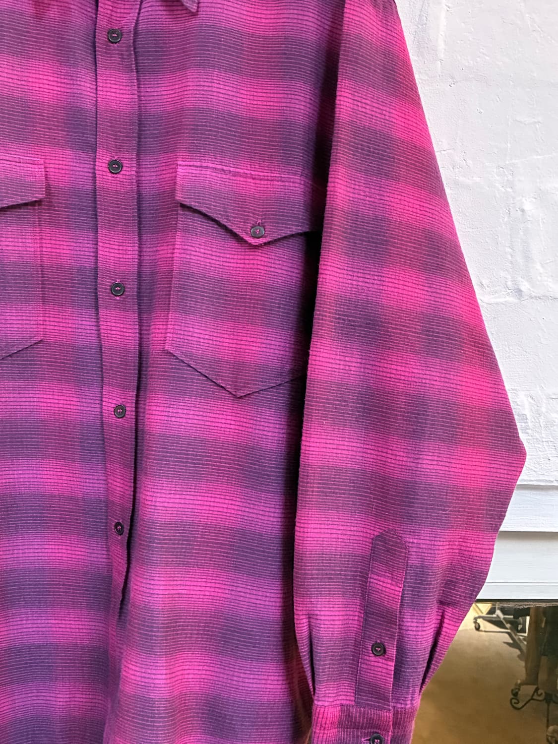 Comoli 코모리 울 실크 워크 셔츠 3 상품이미지4