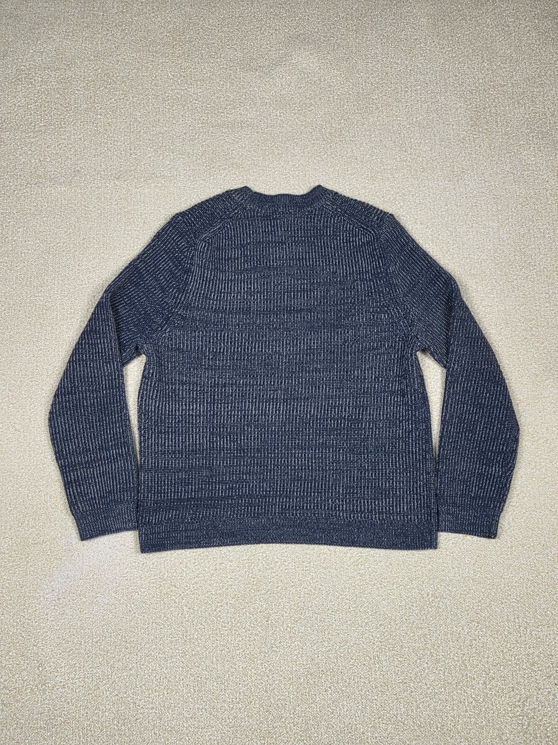 [코스] 텍스처드 믹스 레귤러핏 크루넥 니트 스웨터 | 00260 상품이미지7