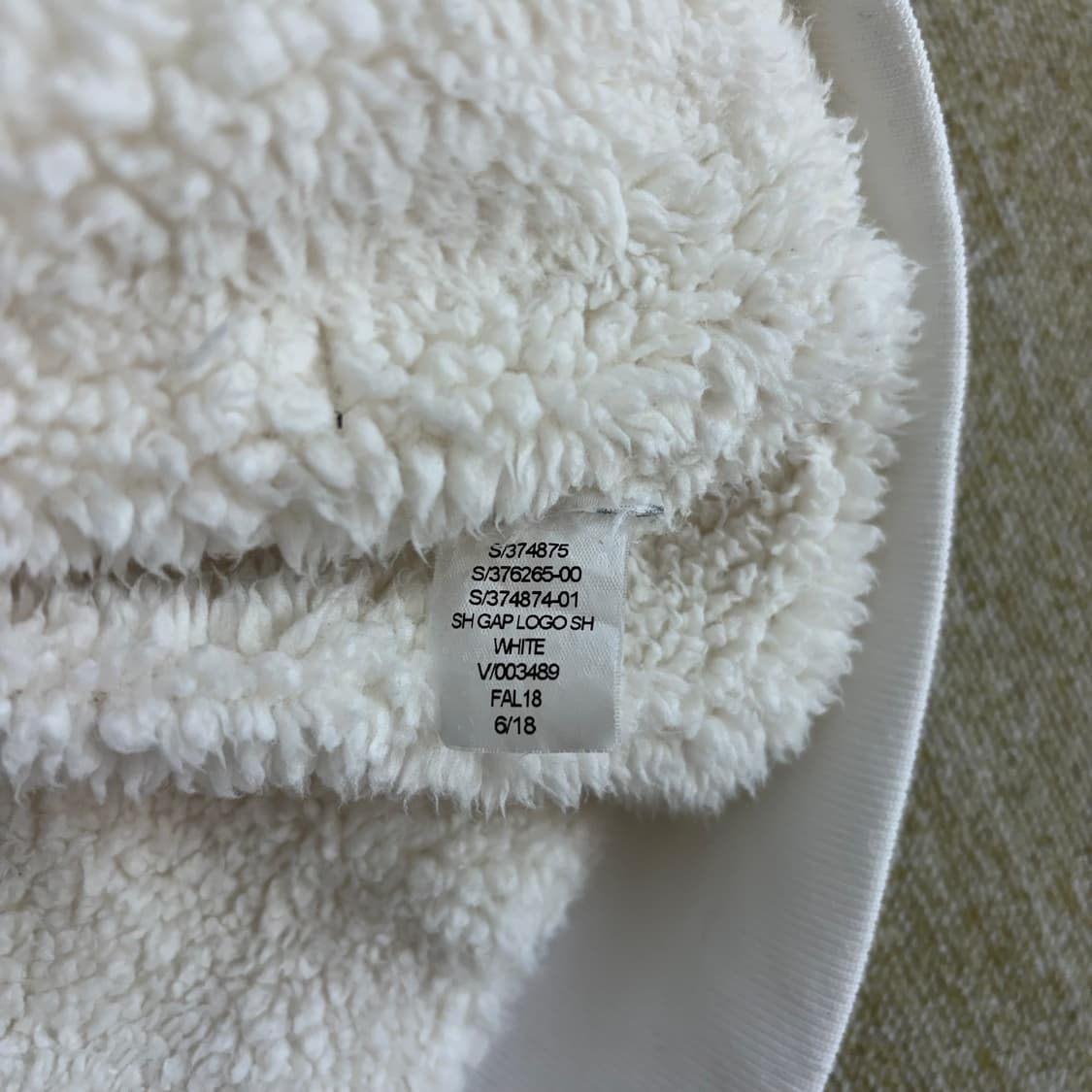 갭 GAP 성조기 로고 후드집업 아이보리(XS) 상품이미지6