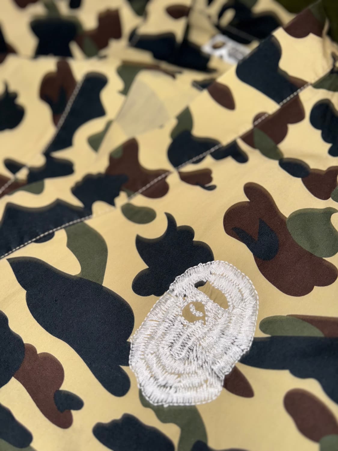 [L] BAPE 베이프 1st 카모 기모노 셔츠 자켓 상품이미지2