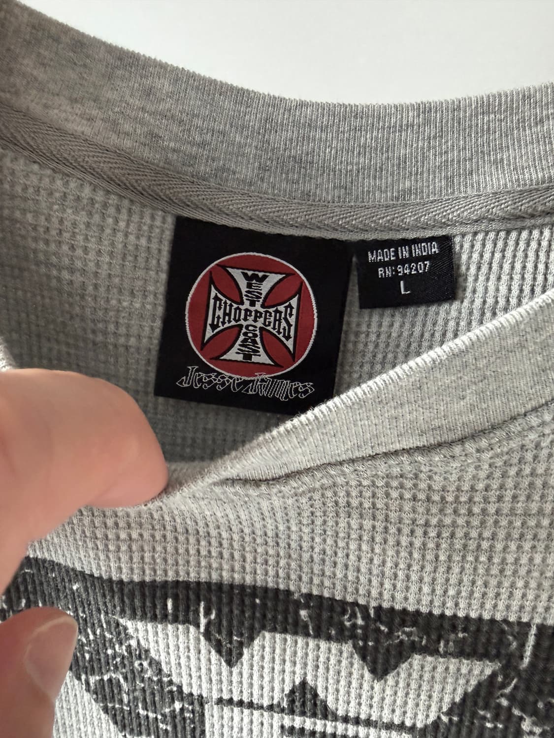 00s West Cost Choppers  웨스트 코스트 차퍼 써멀 니트 상품이미지5