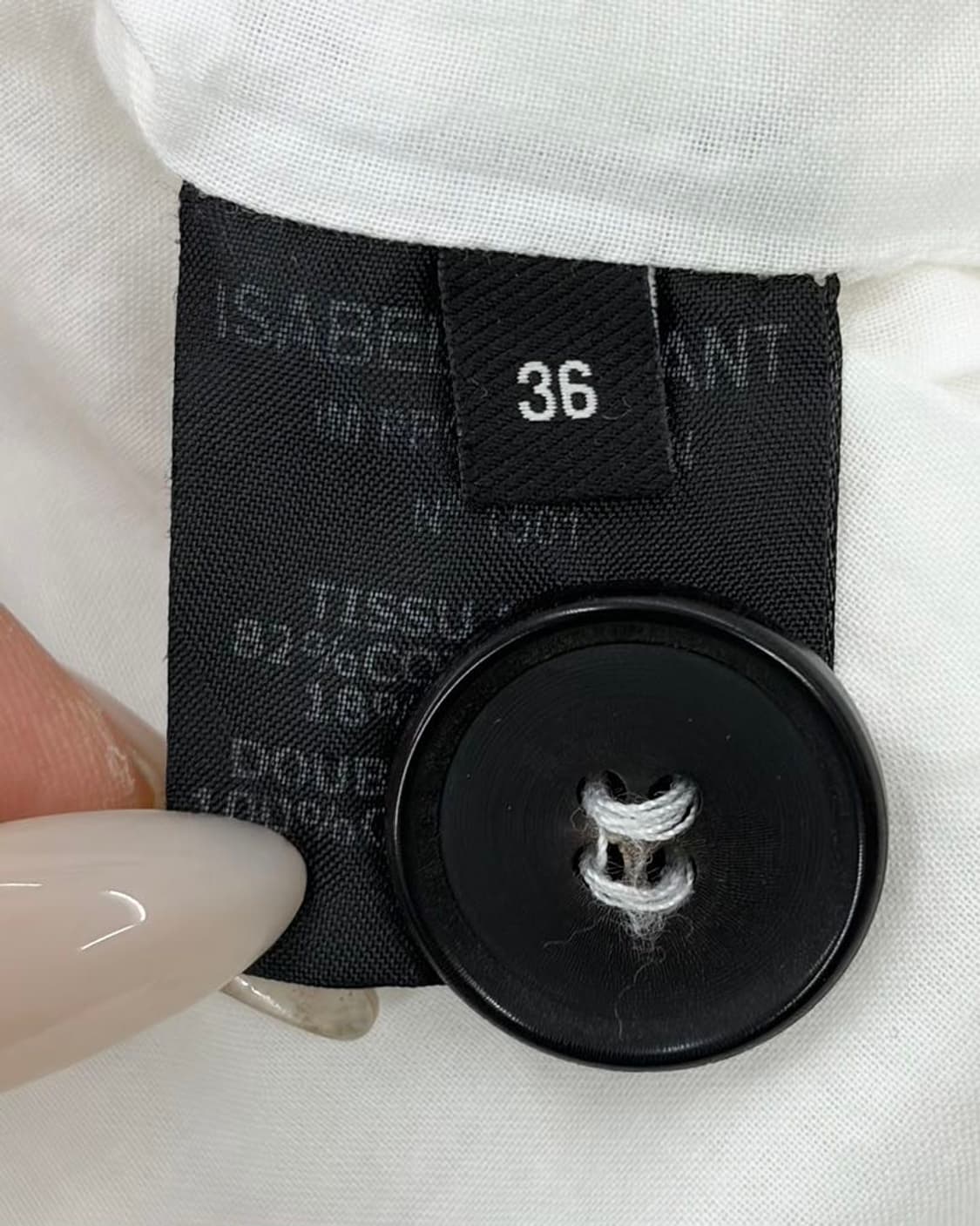 이자벨 마랑 화이트 하이넥 크롭 자켓  상품이미지10