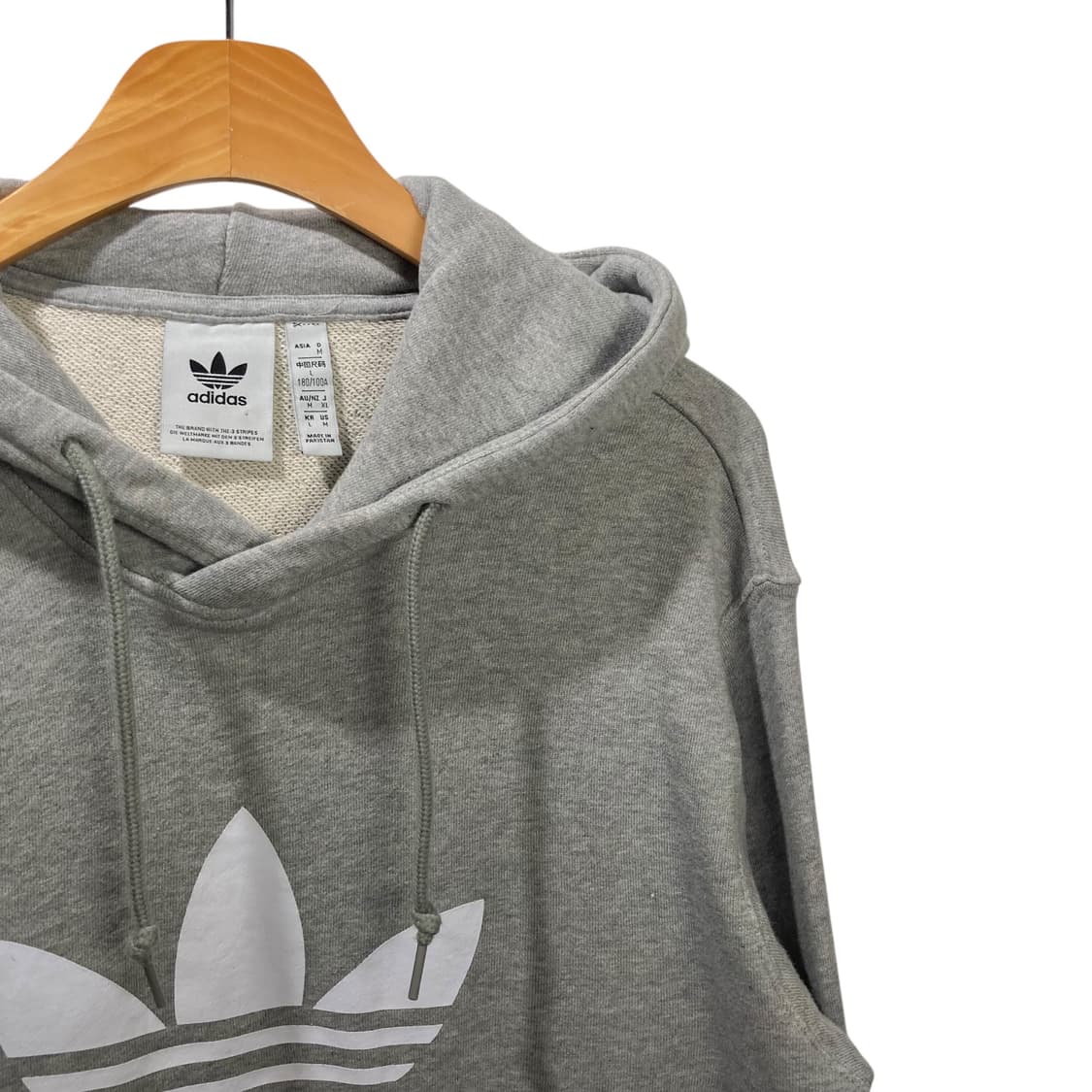 아디다스 그레이 후드 상품이미지3