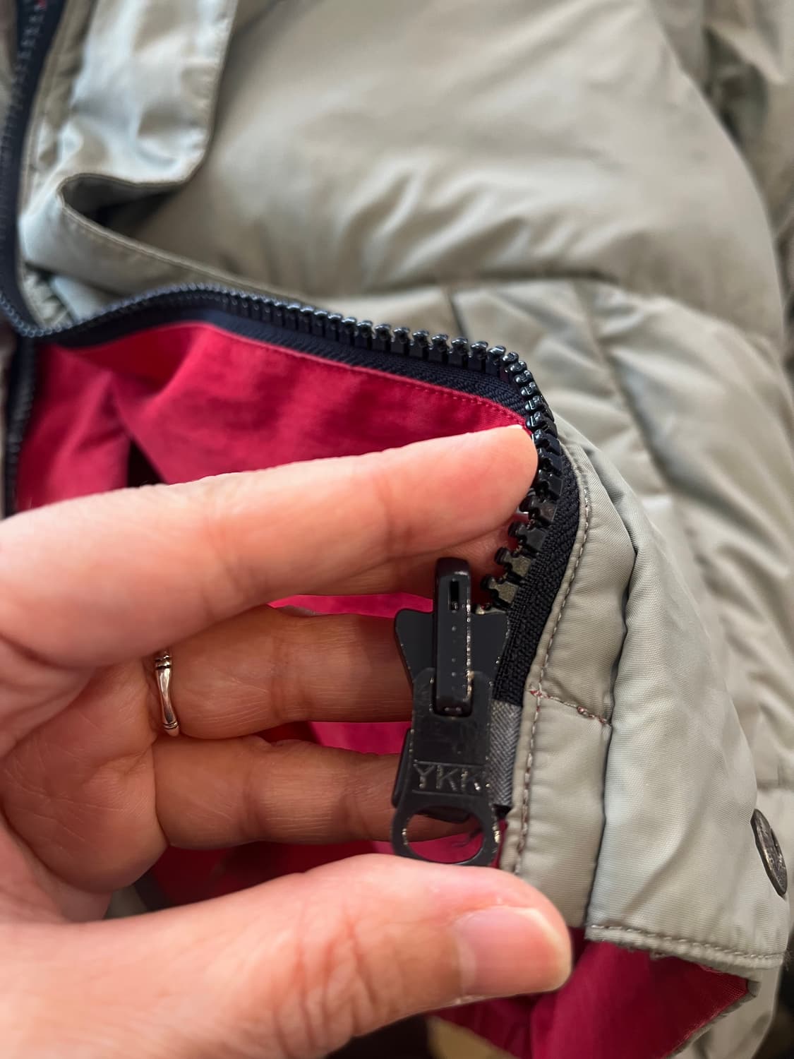 노티카 양면 다운 점퍼 상품이미지5