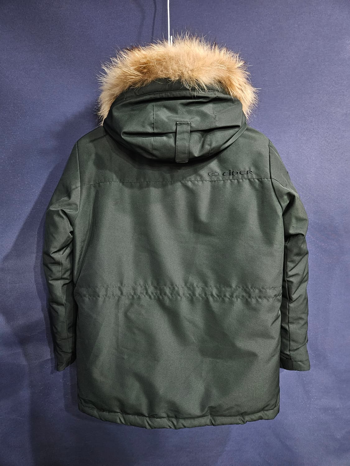 아이더 700필 고어 윈드스토퍼 다크그린 남성 100 구스다운 패딩  상품이미지2