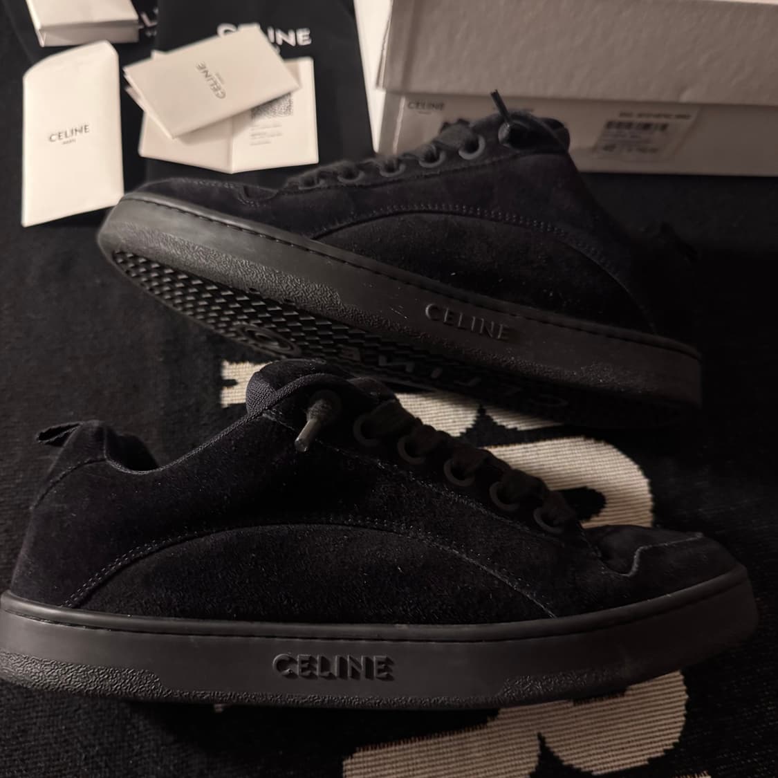 셀린느 헌팅턴 로우 블랙 42 상품이미지4