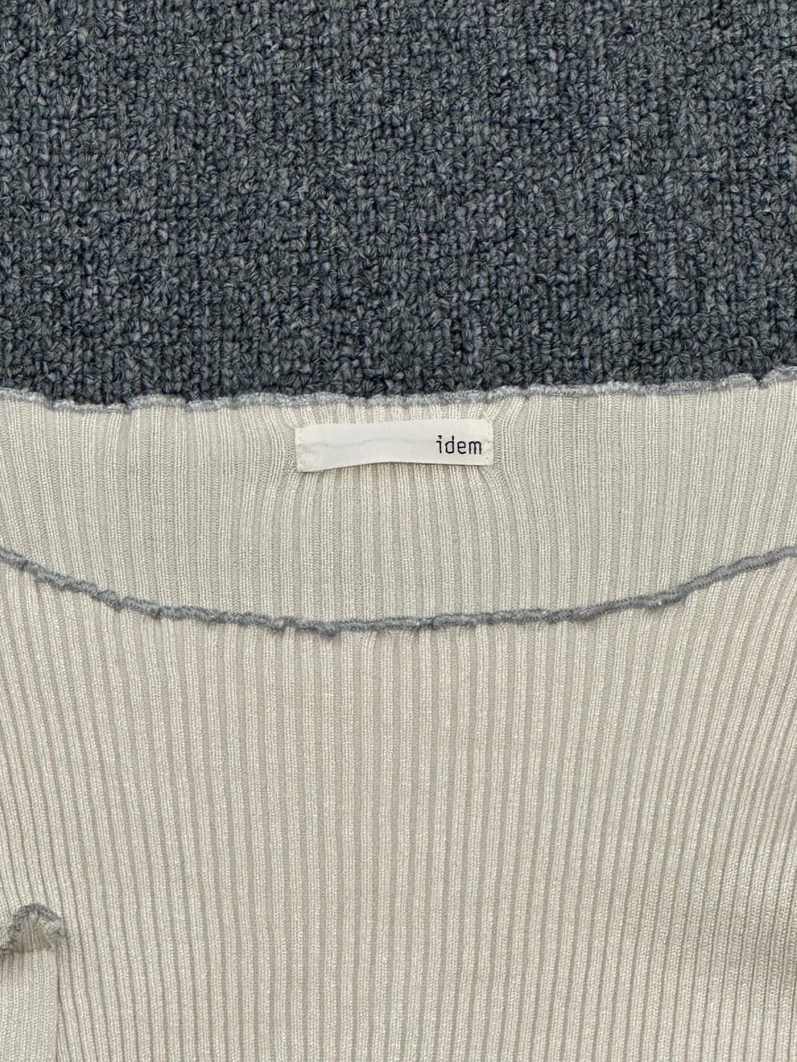 OS) idem 빈티지 여성 레이어드 핸드워머 니트 롱슬리브 상품이미지5