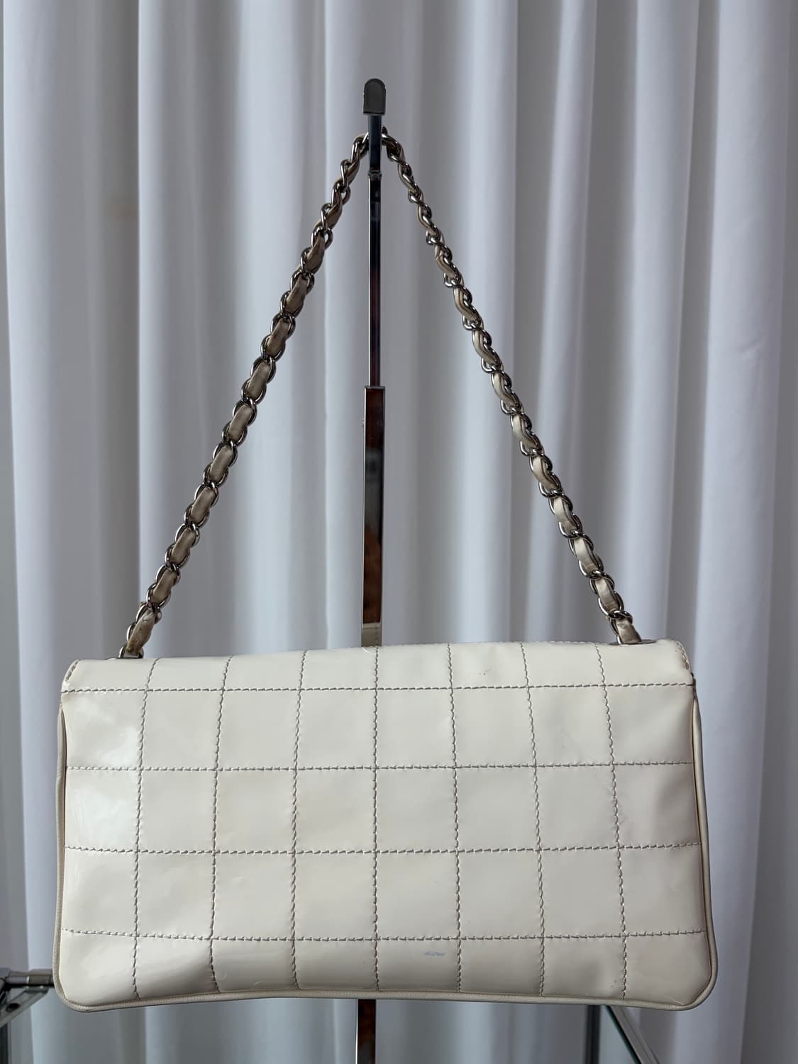 샤넬 다이아고날 CC 이스트웨스트 초콜렛바 플랩백 상품이미지4