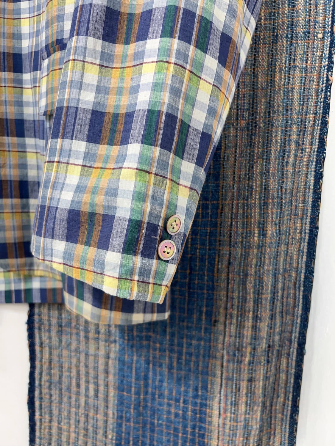 McGREGOR Madras Check 3 Button Blazer 상품이미지7