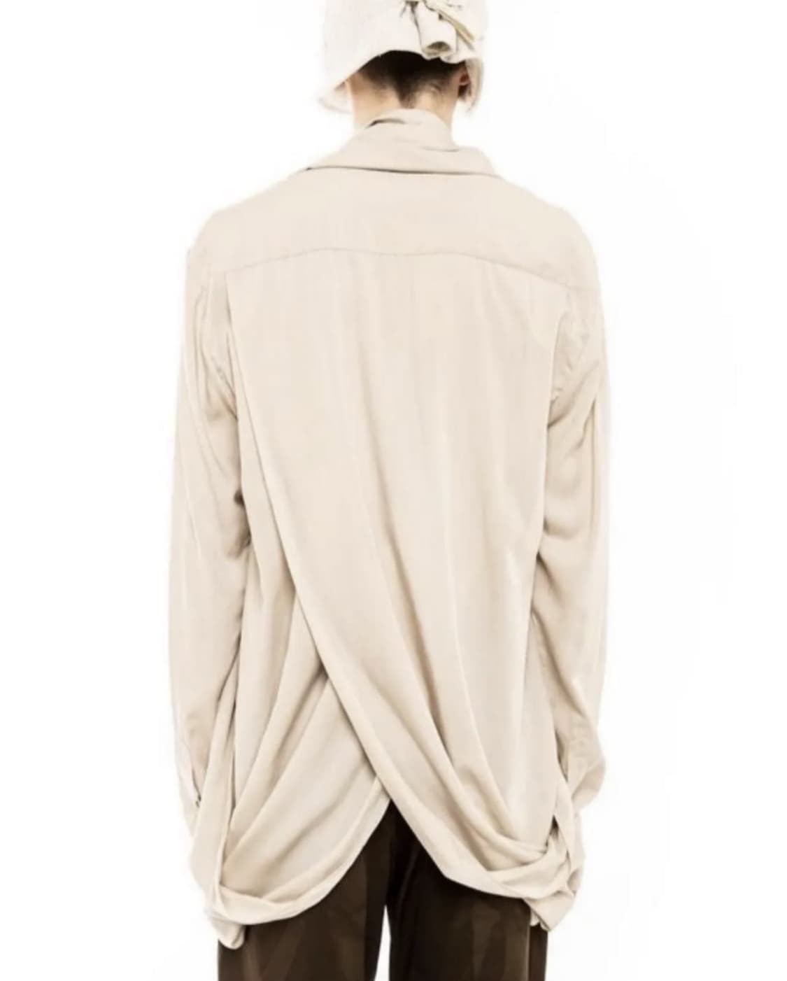 Jiyong Kim 22aw Draped Shirt 상품이미지2