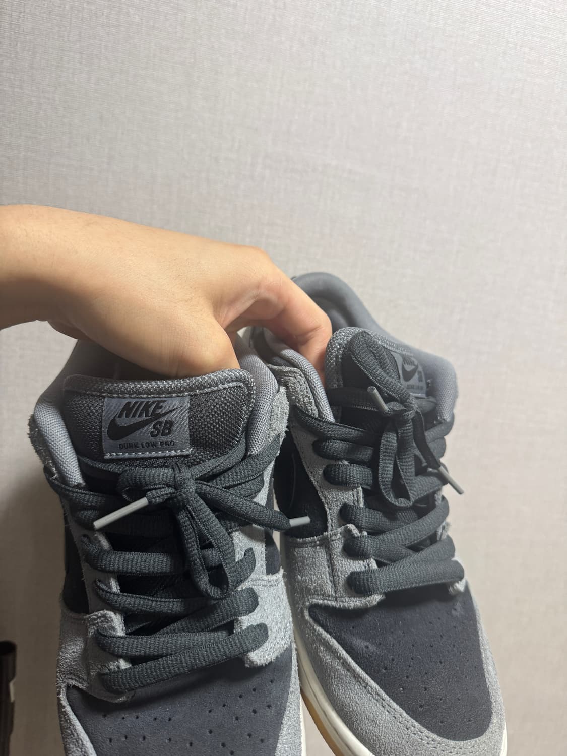 나이키 SB 덩크 로우 프로 블랙 앤 스모크 그레이 상품이미지4