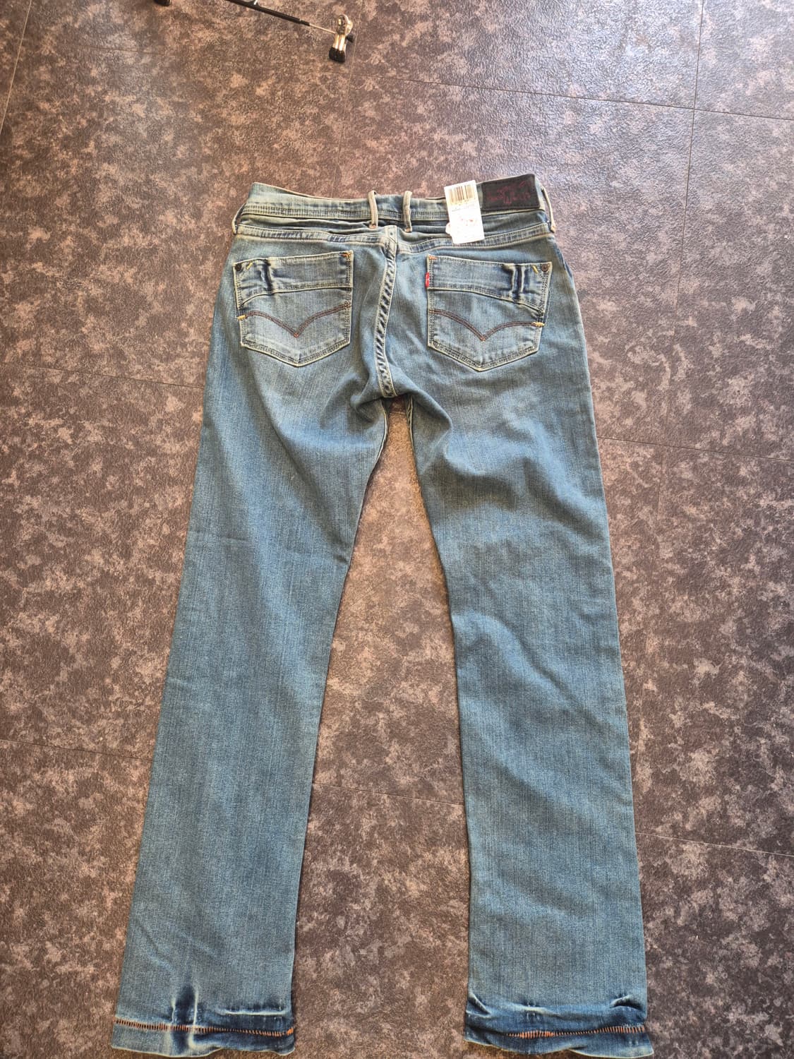 리바이스 레드 여성 청바지 상품이미지6