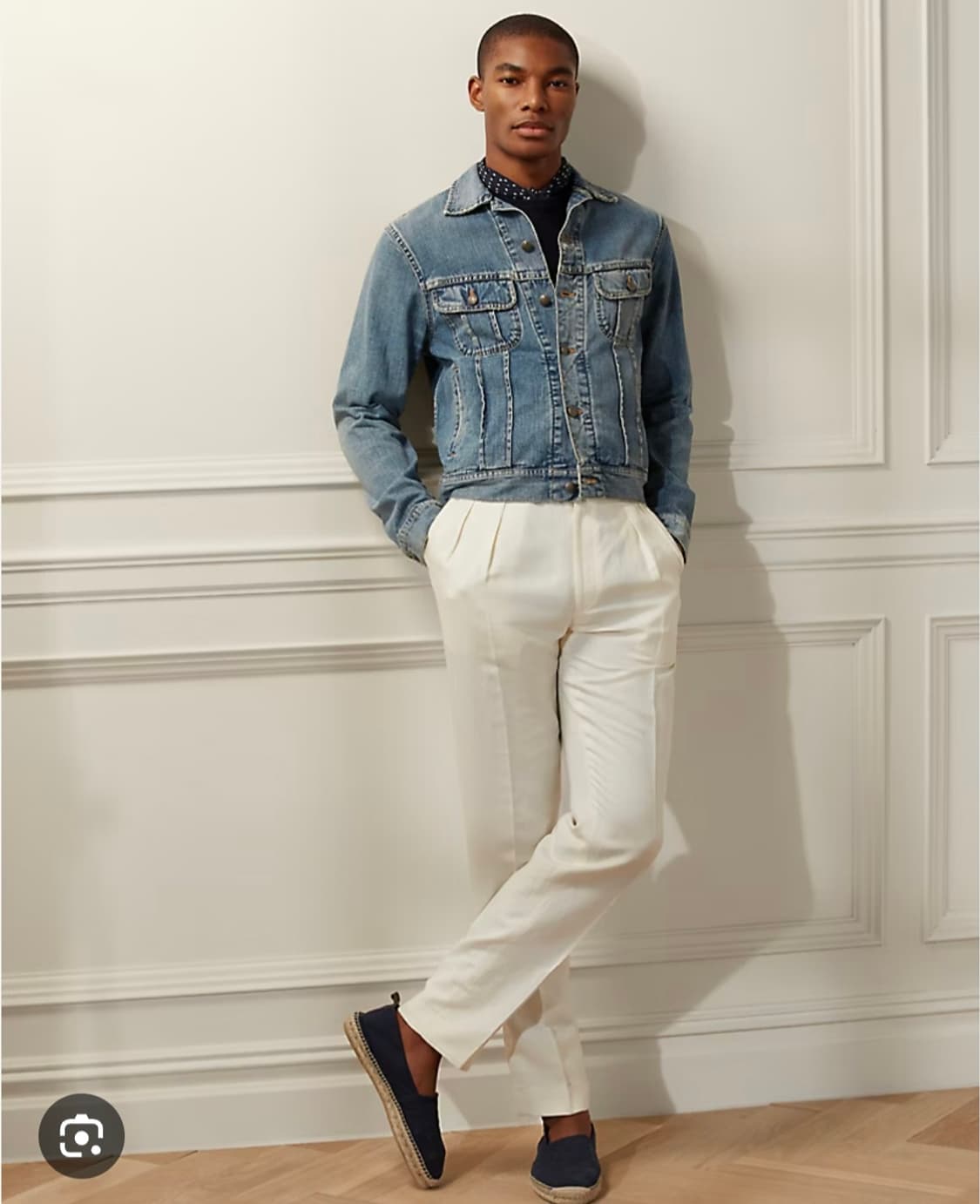 폴로 랄프로렌 퍼플라벨 데님 트러커 자켓 xl 상품이미지7