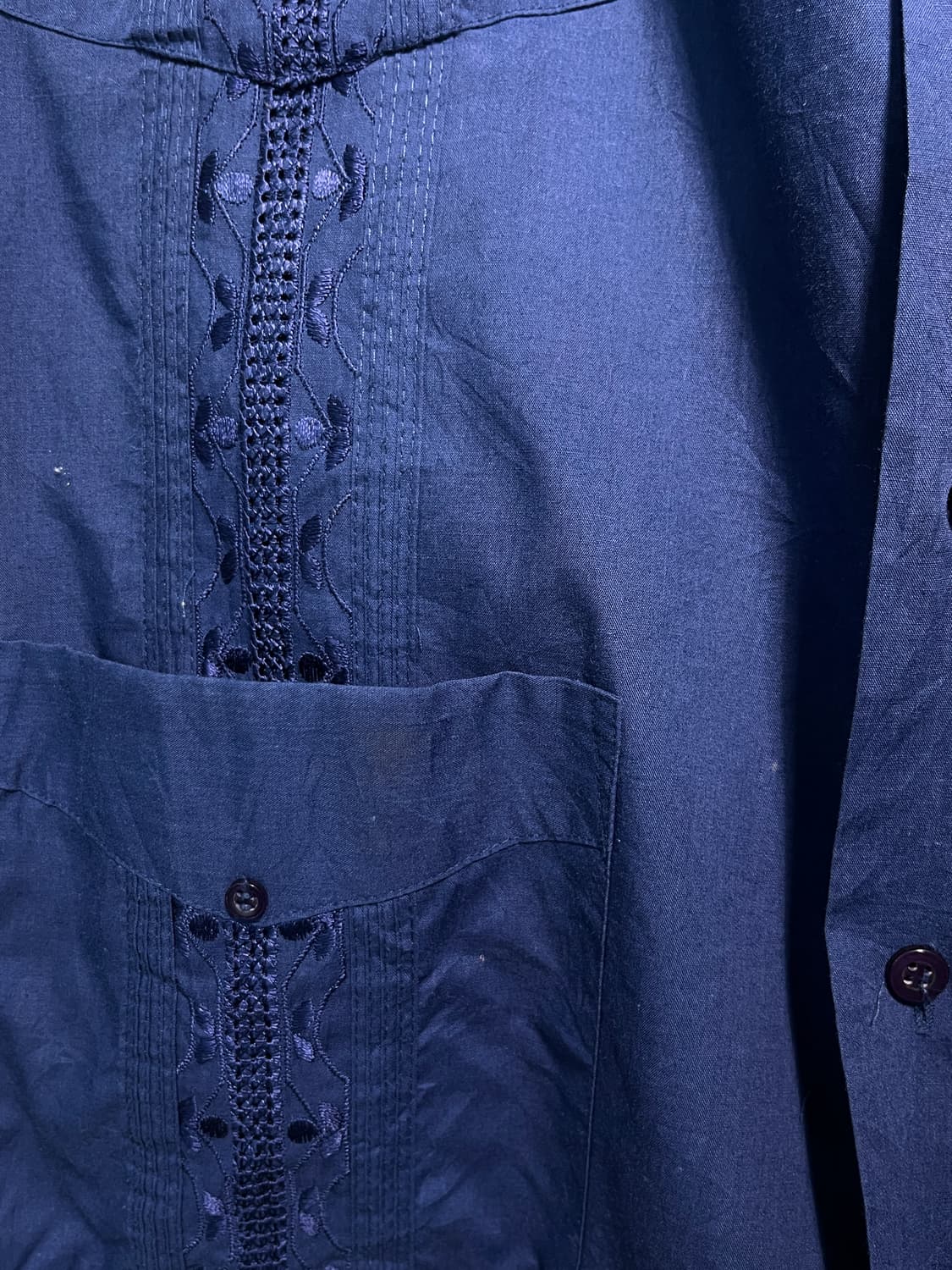 Guayabera shirts (쿠바 셔츠) 4XL 상품이미지10