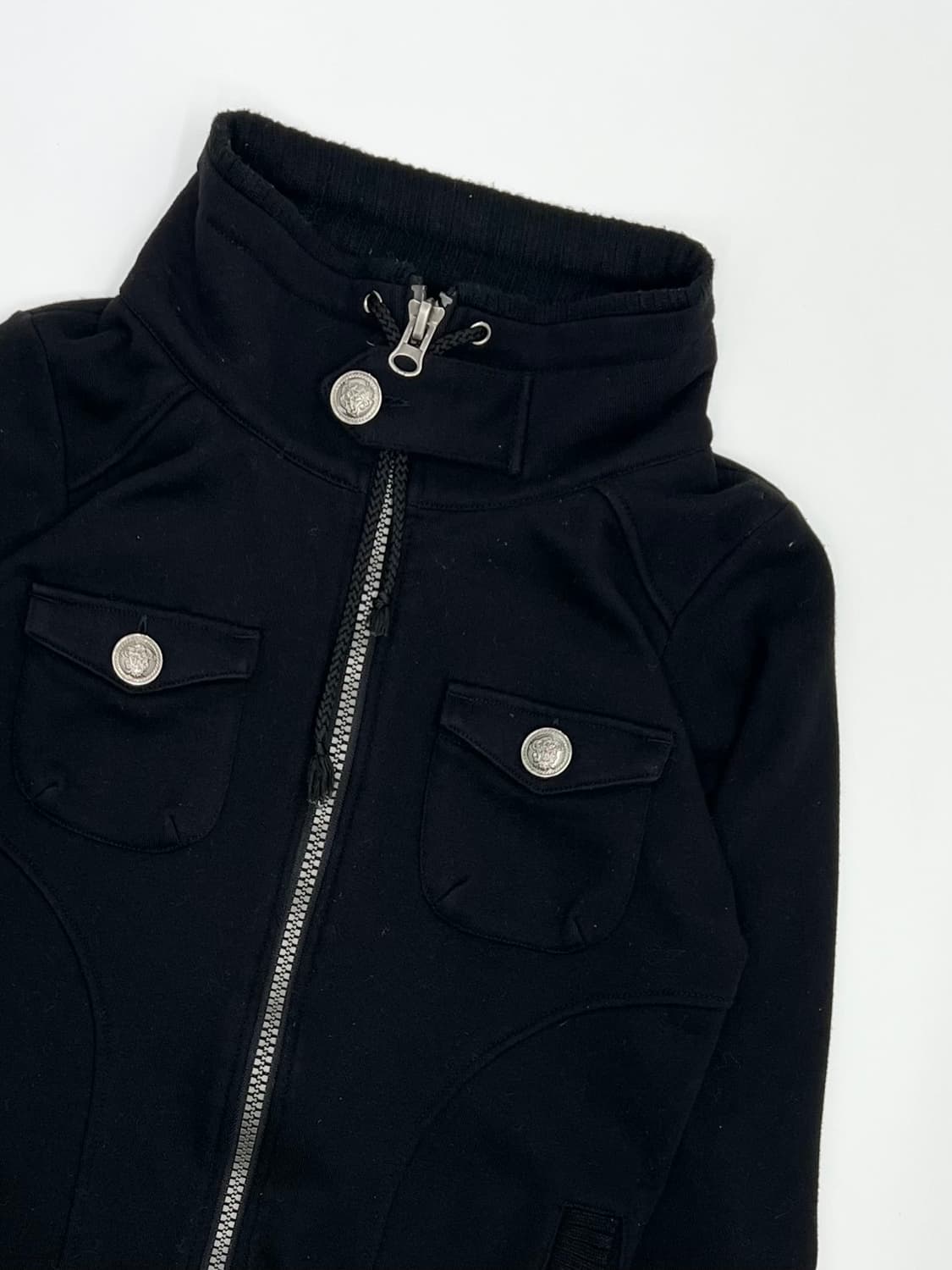 빈티지 버튼 디테일 집업 상품이미지2