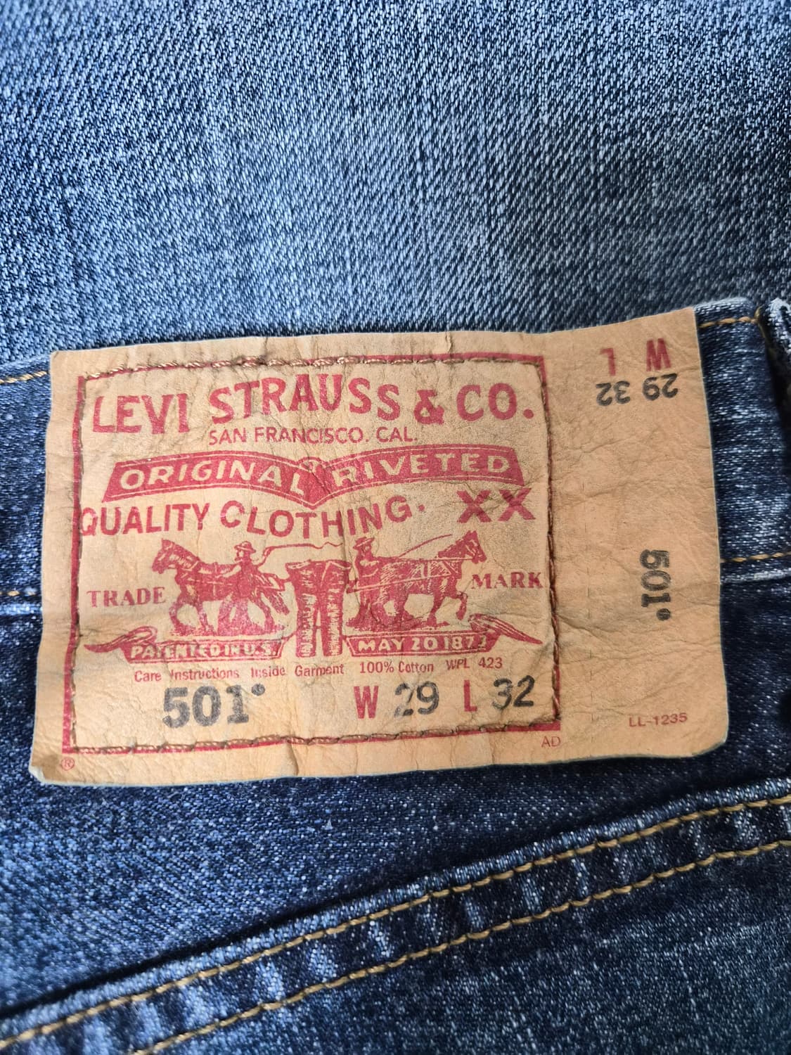 리바이스Levis 501 29사이즈 P-66 상품이미지4