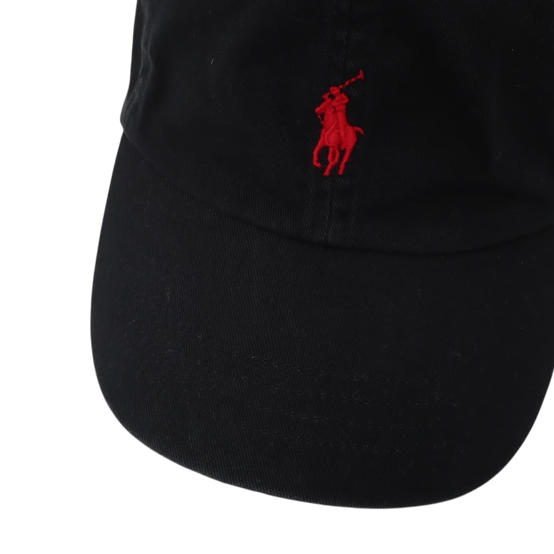 폴로 랄프로렌 블랙 레드포니 볼캡 상품이미지3