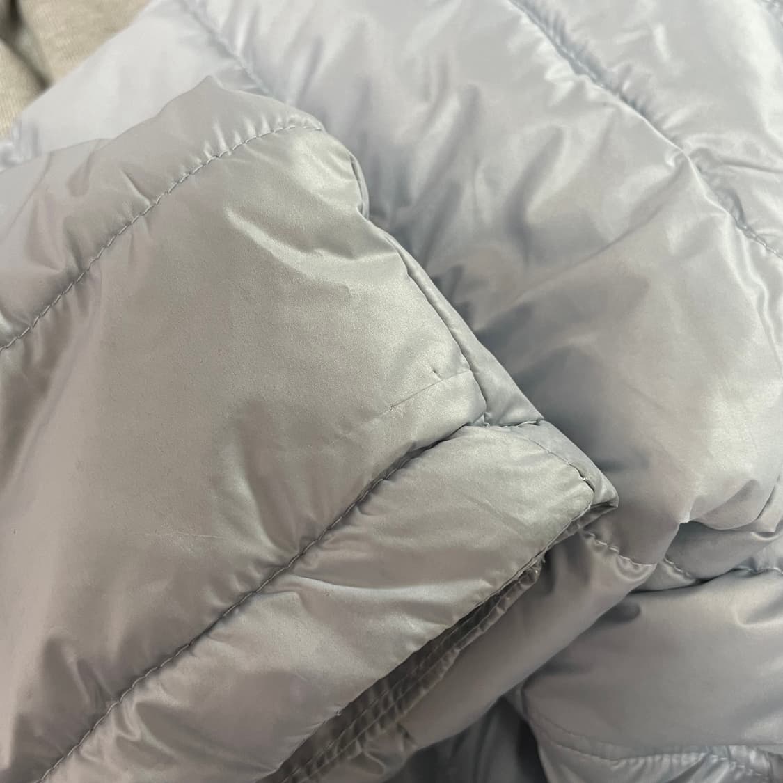 팬시클럽 경량패딩 스카이블루 상품이미지4