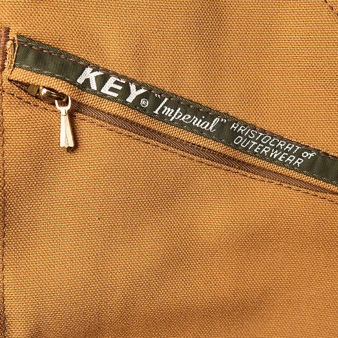 [40] 70s KEY IMPERIAL 덕캔버스 BIB 오버롤 데드스탁  상품이미지4