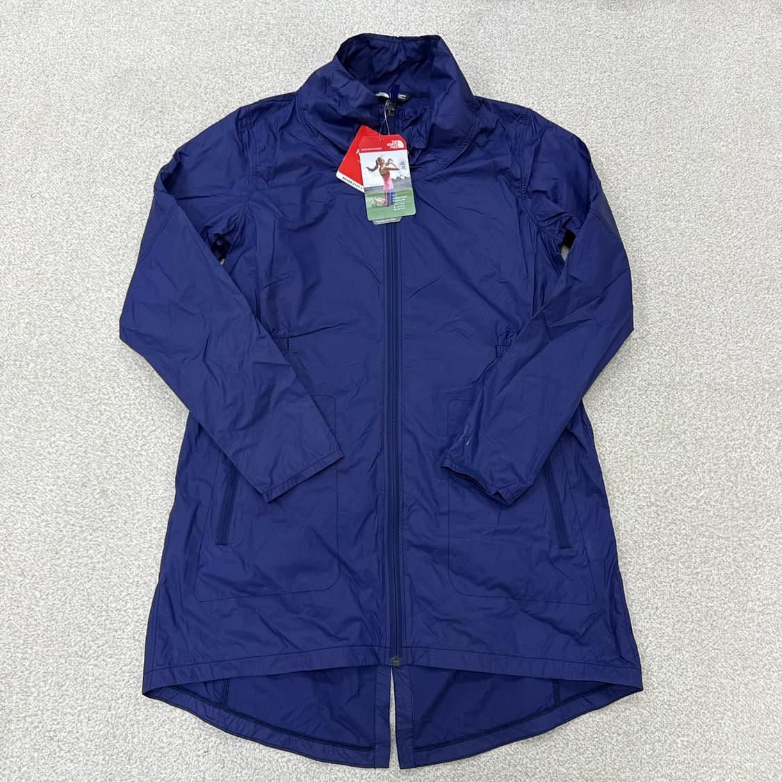 [M] 새상품 노스페이스 여성 나일론 롱자켓 1229T2 상품이미지1