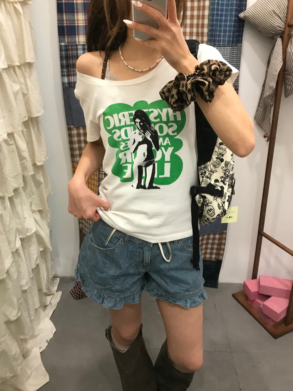 히스테릭글래머 애플민트 반팔티 상품이미지3
