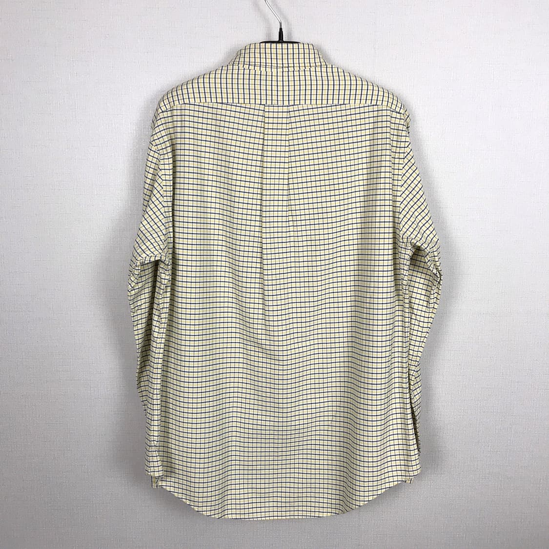 폴로 랄프로렌 옐로우 체크 셔츠 남방 남성L (100) 상품이미지6