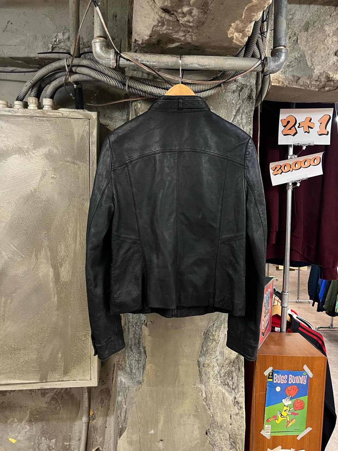 양가죽 레더 자켓 블랙 #csz3550 상품이미지2