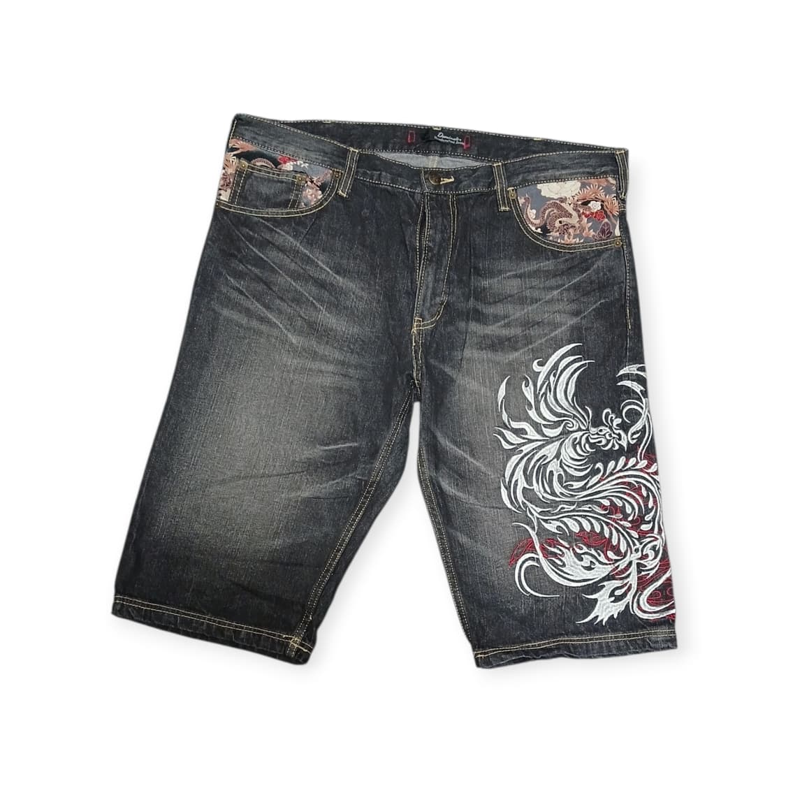 도미네이트 오리엔탈 패턴  반바지 상품이미지1