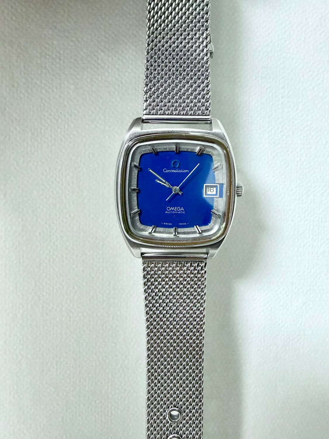 오메가 빈티지 컨스틸레이션 오토 청판 매쉬 브레이슬릿 상품이미지2