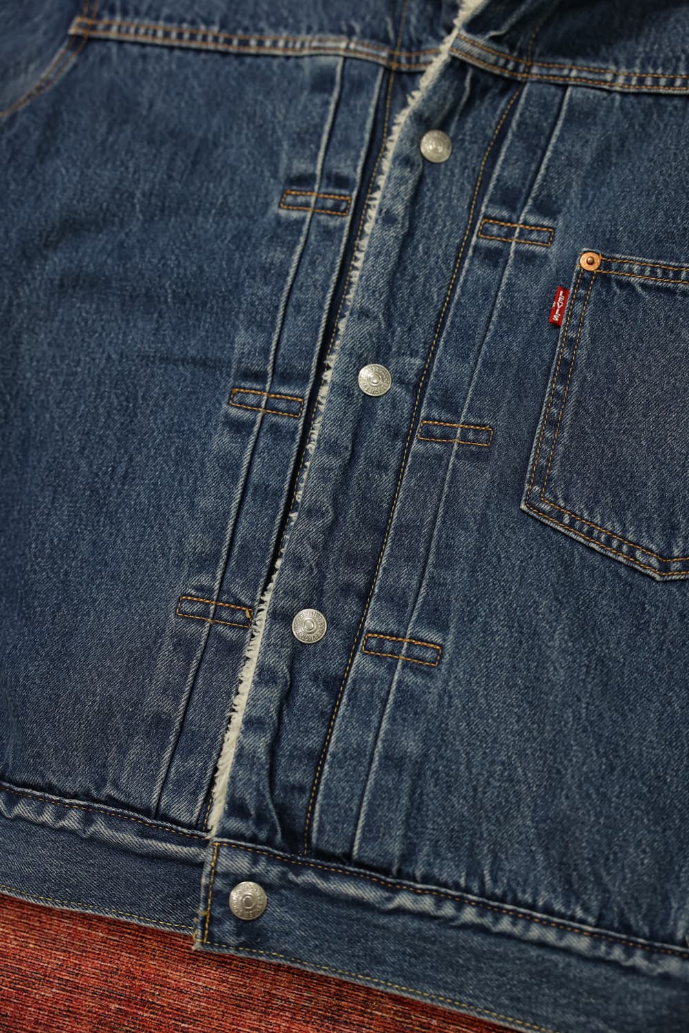 리바이스 프리미엄 쉐르파 데님자켓 1세대 판매 상품이미지7