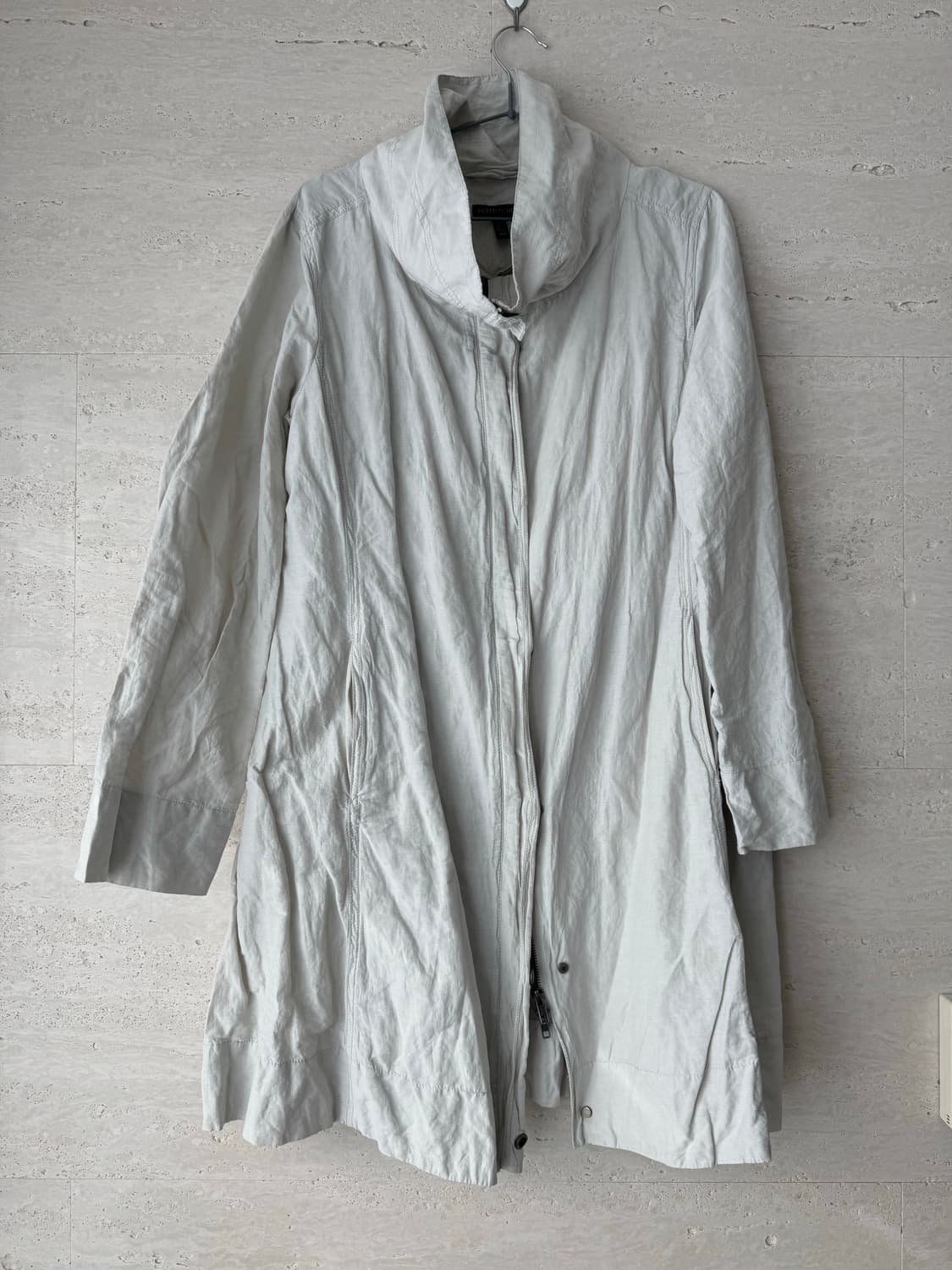 high neck zip up coat 상품이미지1