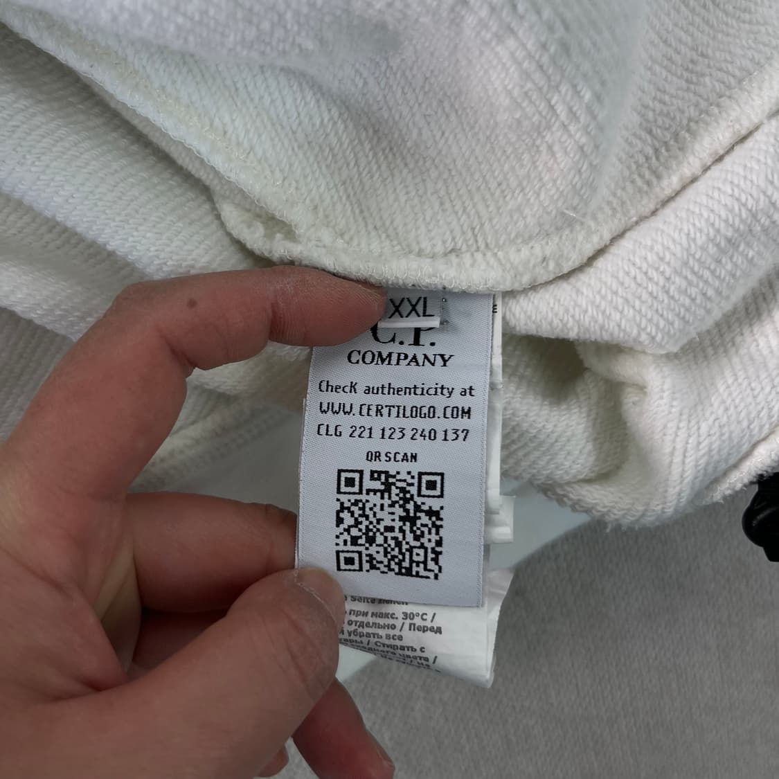 105 cp컴퍼니 고글와펜 지퍼 맨투맨 상품이미지5