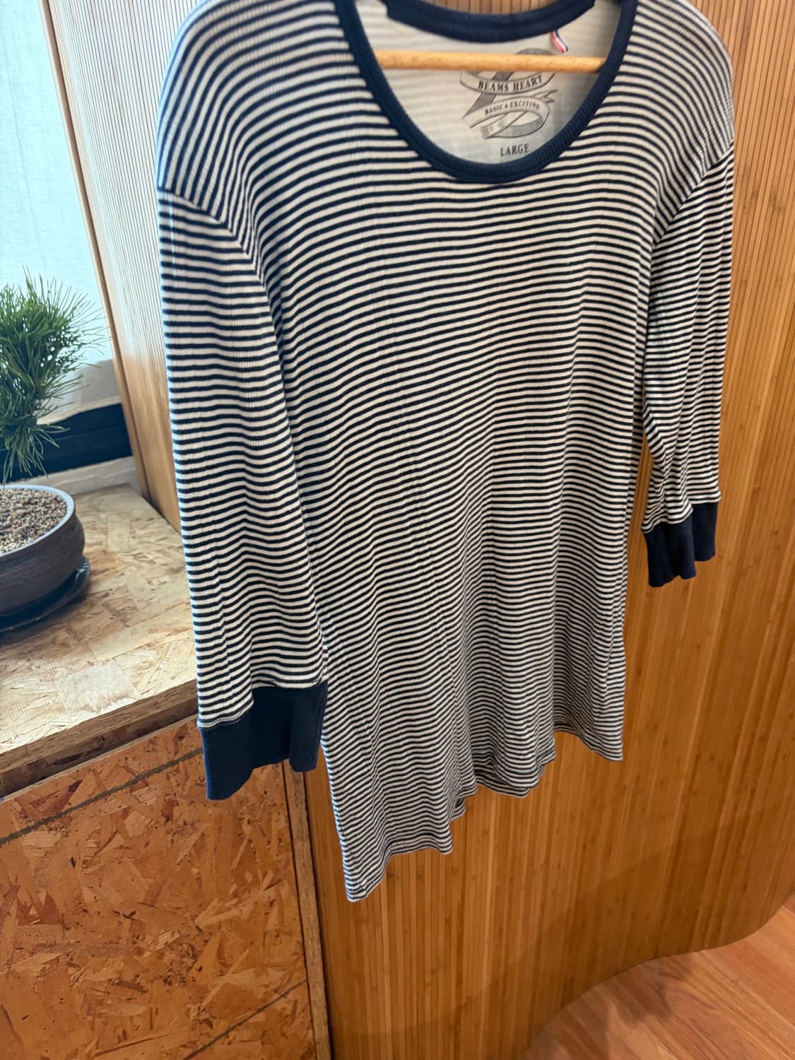 BEAMS HEART Stripe T-shirt 상품이미지2