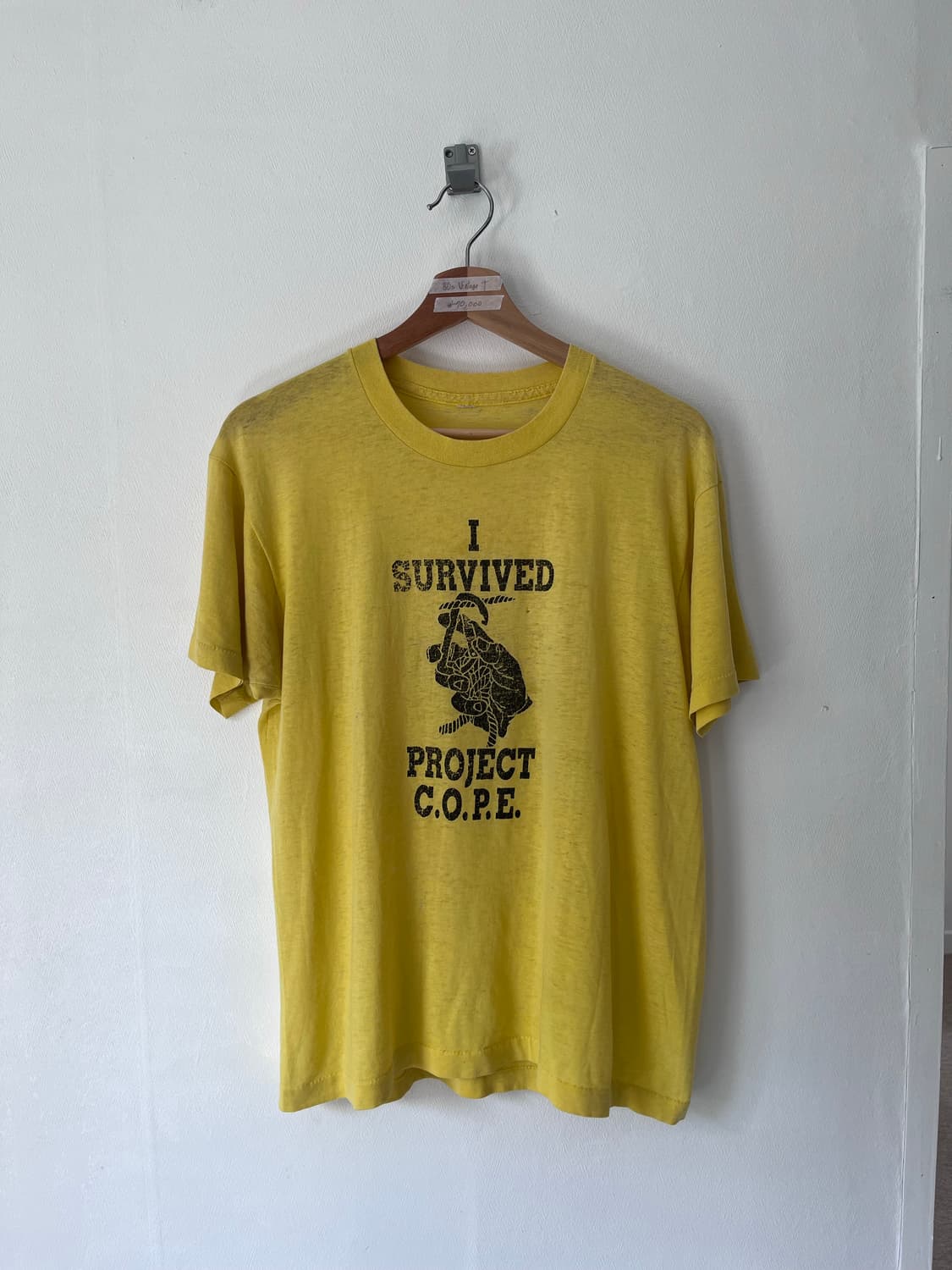 80s vintage  i survived t-shirt 상품이미지1