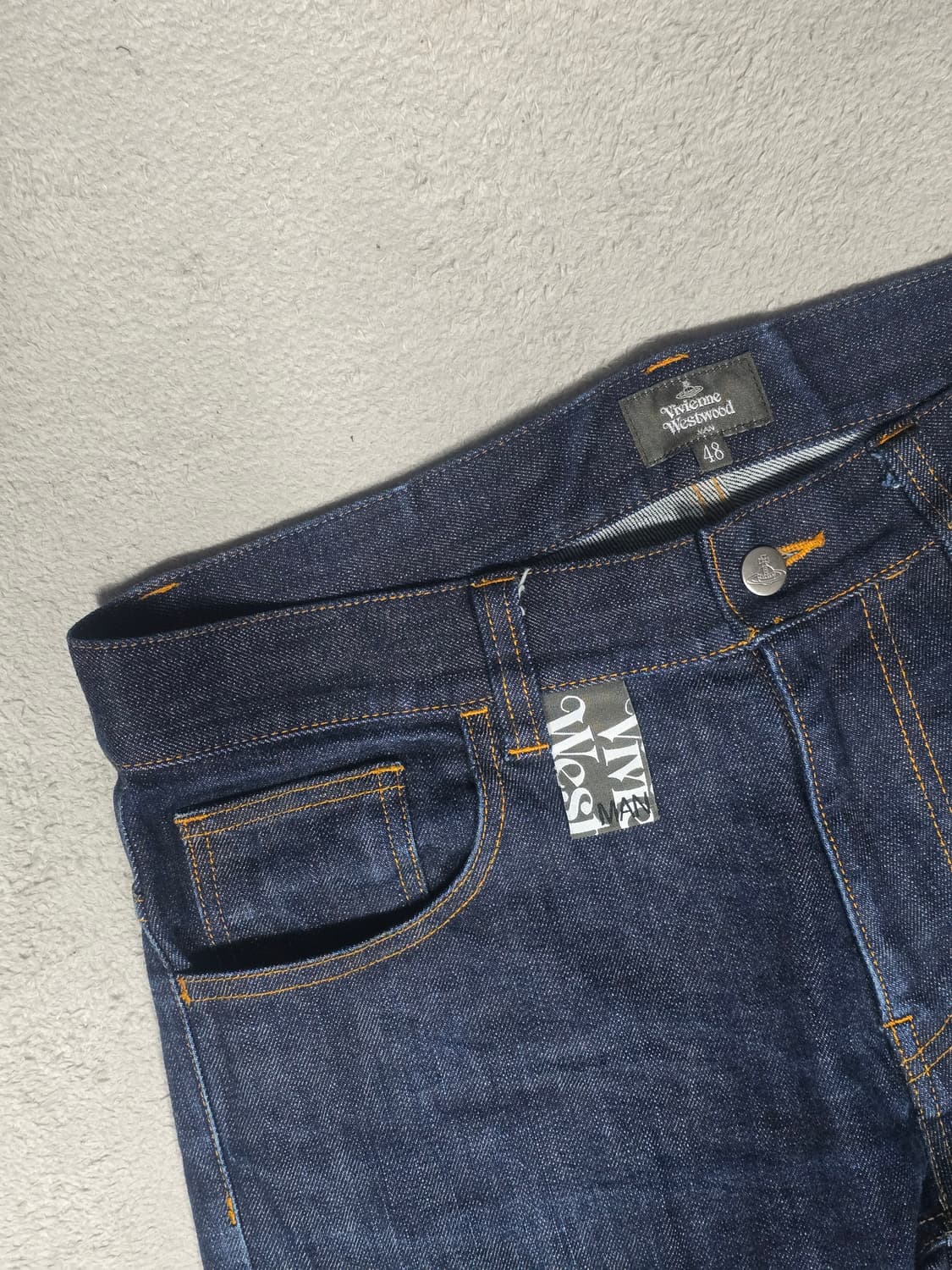 비비안웨스트우드 일본 맨즈 데님청바지 48 상품이미지2