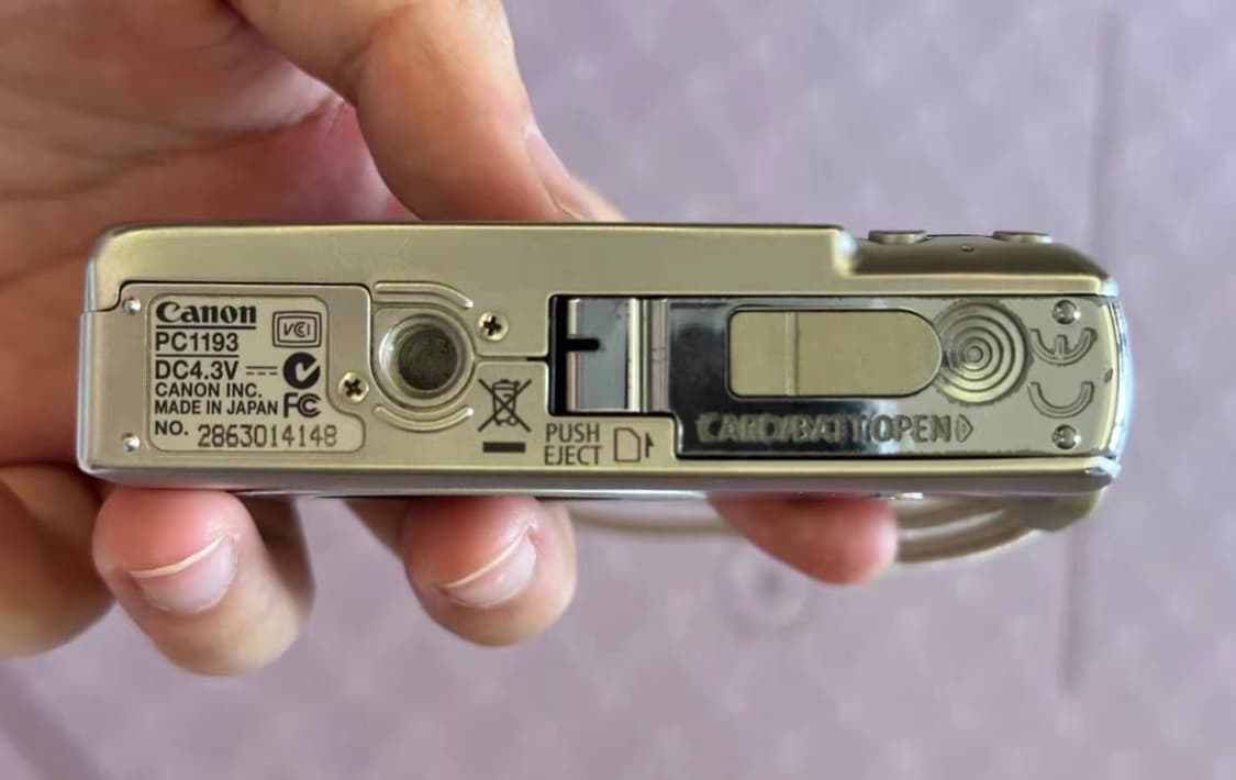 캐논 익서스 60 CANON IXUS 60 빈티지 디지털카메라 디카 상품이미지10