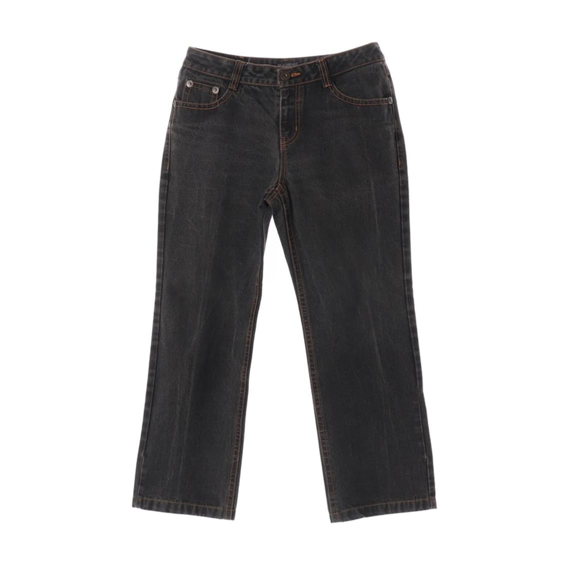 UGIZ 빈티지 무드 흑청 와이드 데님 팬츠 32 상품이미지1