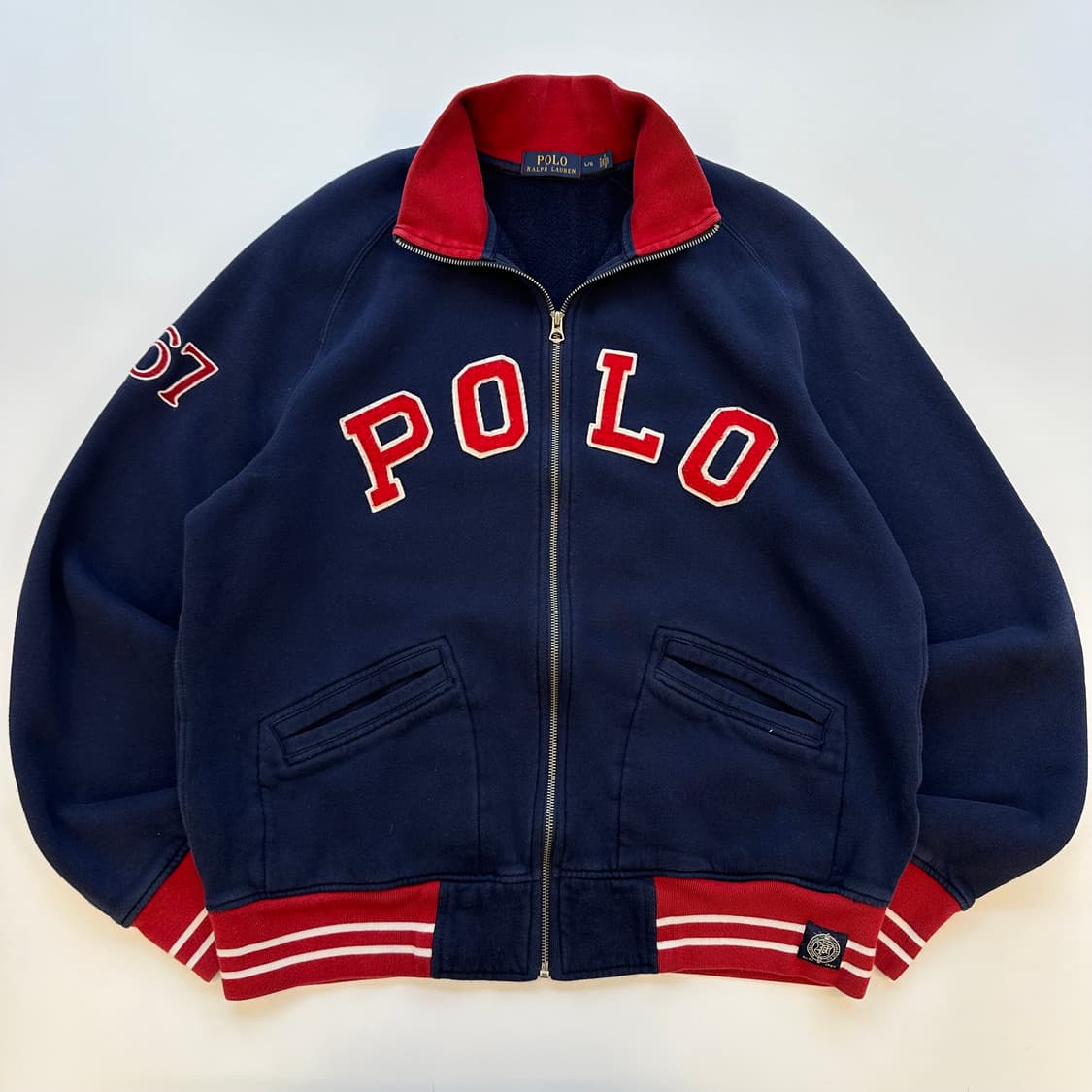폴로 신형POLO 아치로고 집업 가디건 상품이미지4