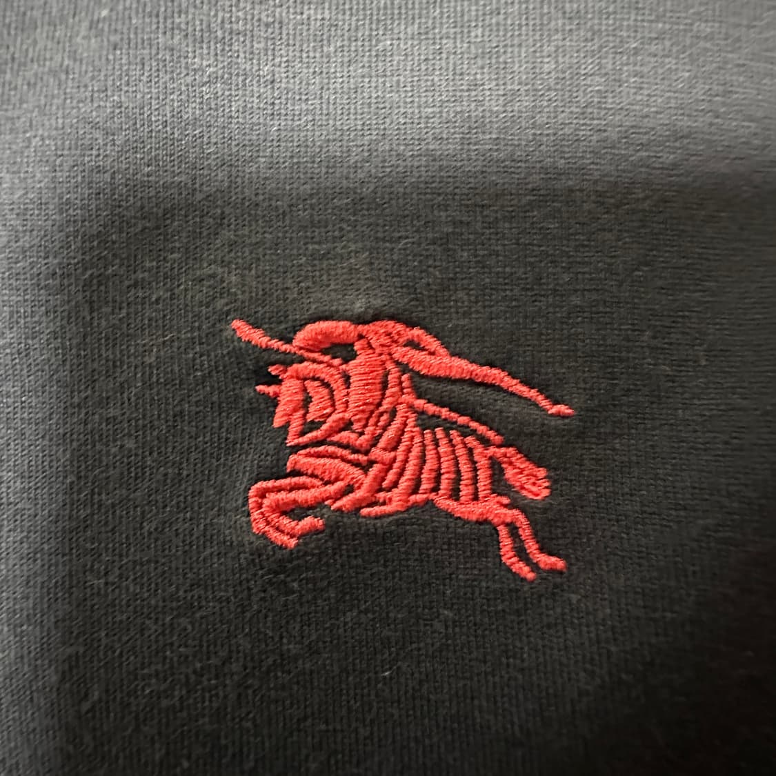 BURBERRY black label t-shirt navy 상품이미지4