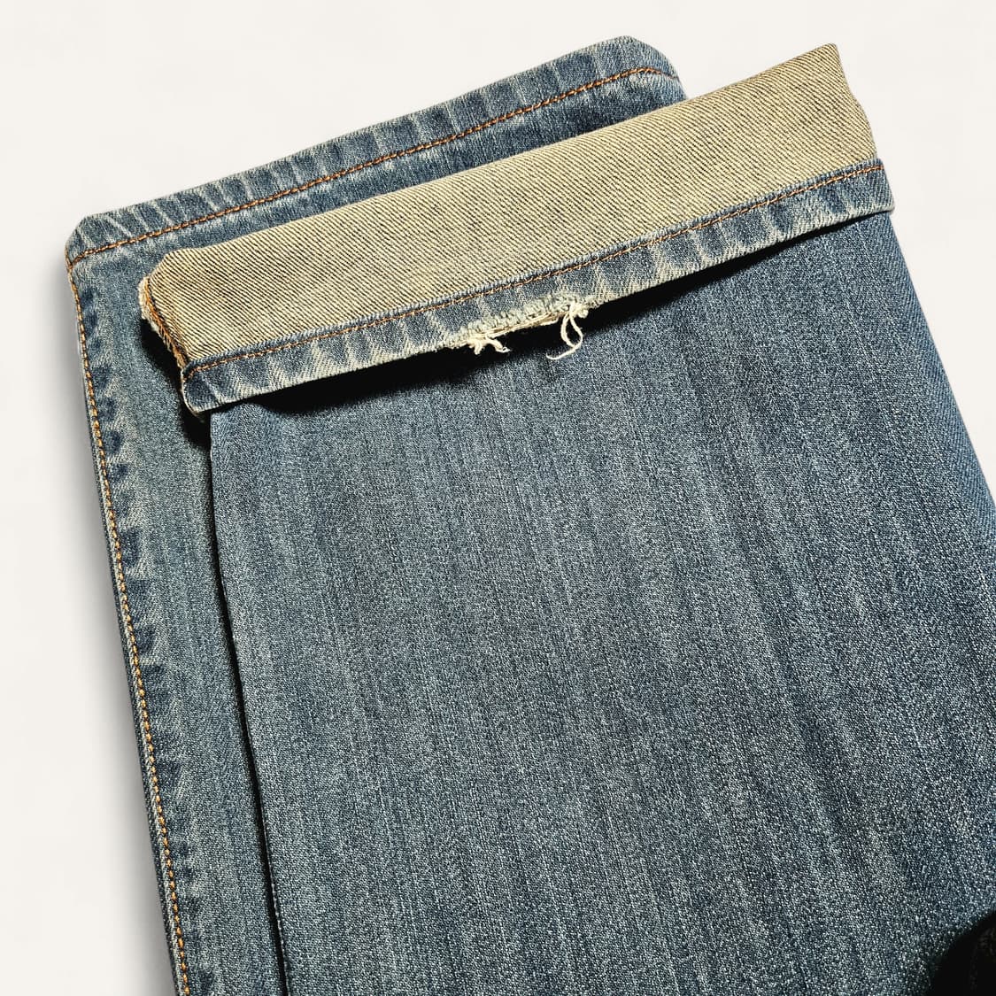 [34X32][리바이스]00's 오리지널 스트레이트 페이드워시드 데님 상품이미지6