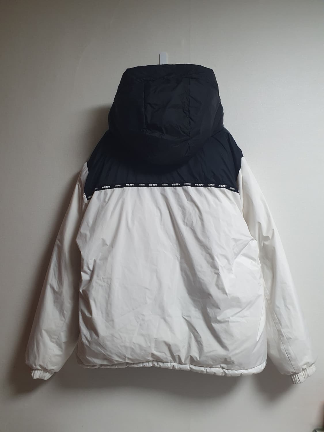 택포가 널디 패딩 리버시블 덕다운 숏패딩 L 상품이미지4