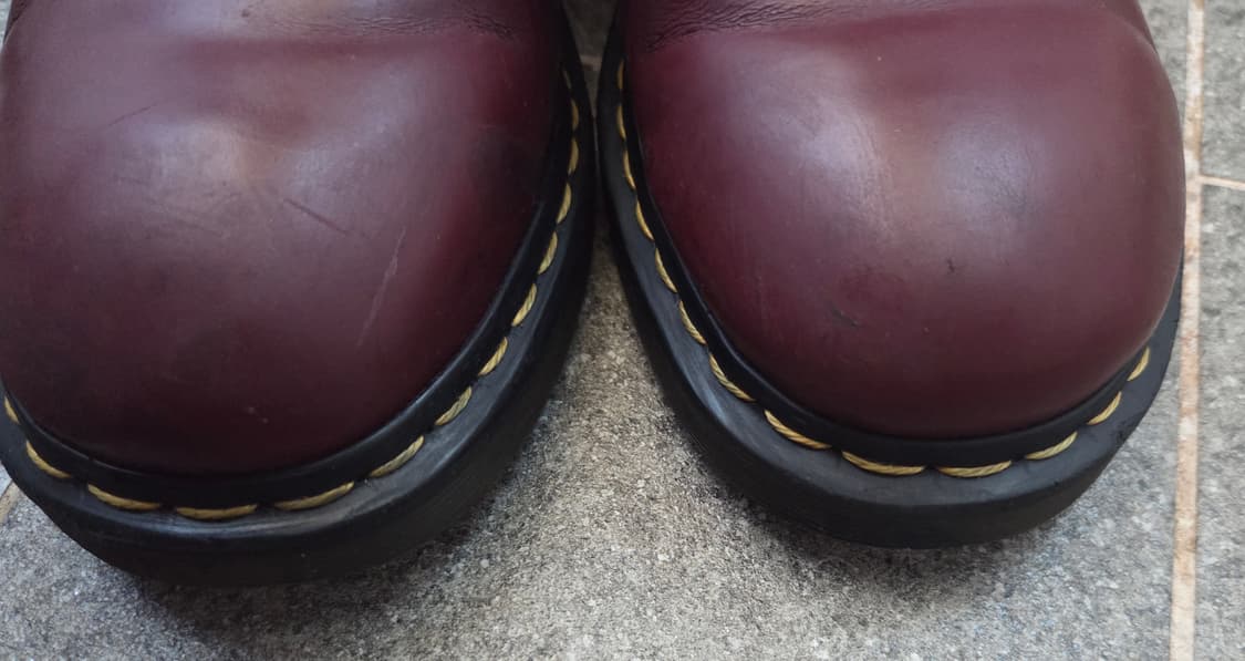 UK7 260 닥터마틴 1461 스무스 체리레드 3홀 버건디 상품이미지4