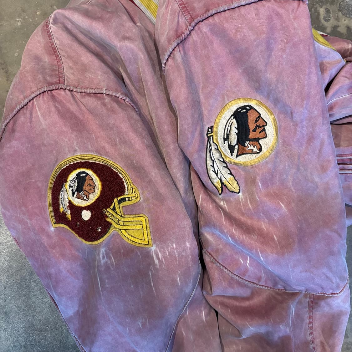 90년대 nfl 워싱턴 레드스킨스 스타디우 자켓 상품이미지7