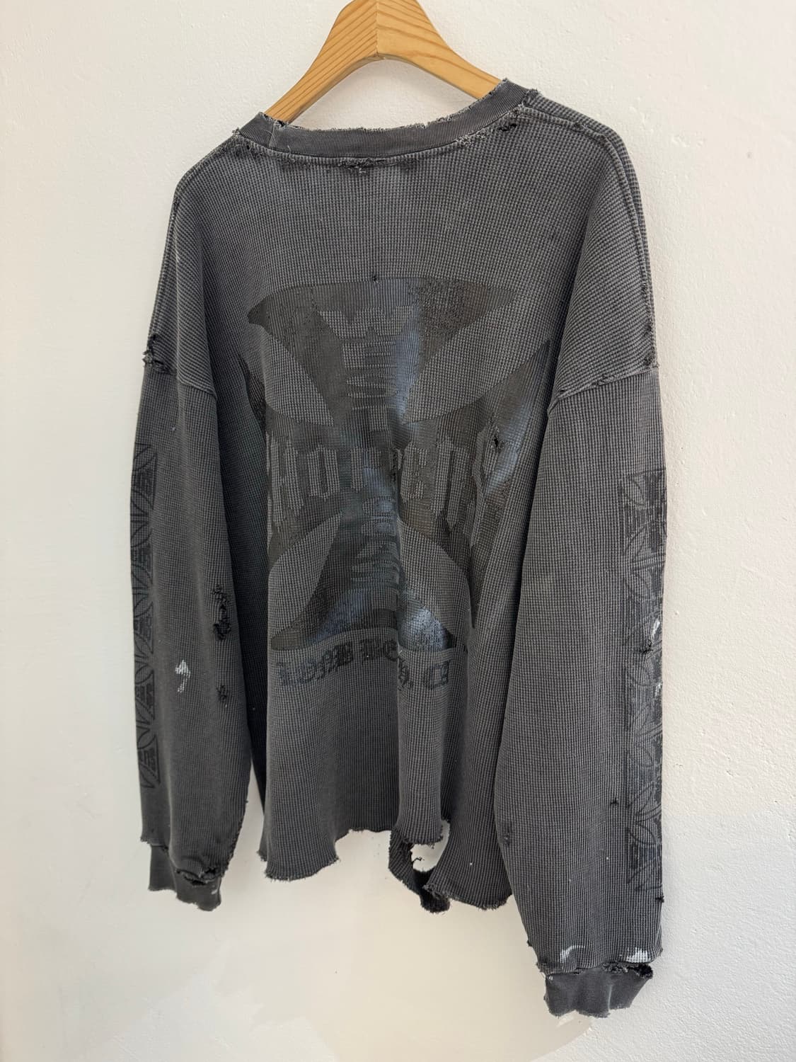 빈티지 커스텀 웨스트 와플긴팔 상품이미지7