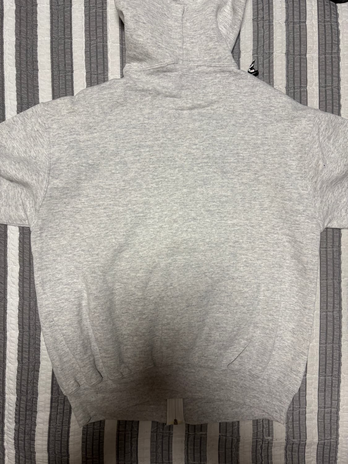 70s 빈티지 러셀 후드 집업 멜란지그레이 L 박스핏 상품이미지2