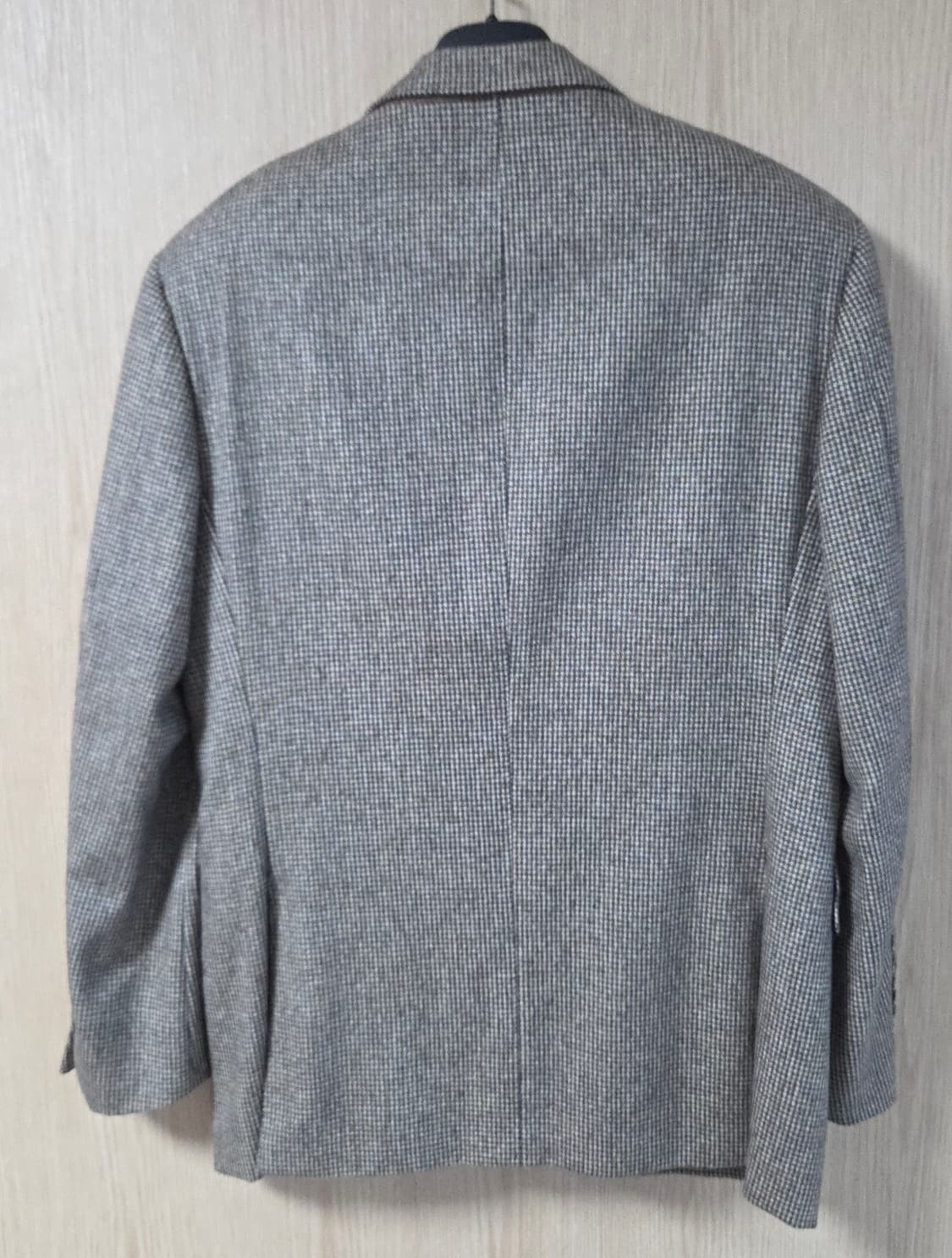 (착샷) 마에스트로 카델 헤링본 하운드투스 블레이저 상품이미지4